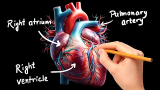 structure and function of heart in hindi 