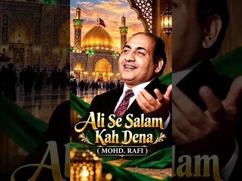 🎶 अली से सलाम कह देना 💖 | Mohammed Rafi 🎙️ #trending #shorts 🎵