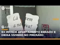 Download Lagu Apartamento errado: Ex-companheira invade casa de vizinho do namorado e destrói objetivos |#SBTManhã