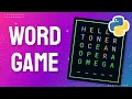 Build Wordle in Python Word Game Python Project for Beginners