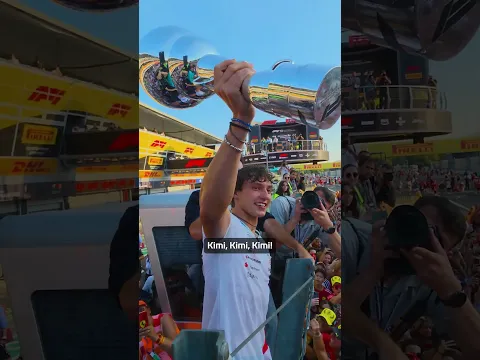 A dream came true for Kimi yesterday #f1 #mercedesf1 #kimiantonelli
