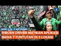 Download Lagu Hari Ini Ribuan Ojol Gelar Demo di 3 Lokasi, Lakukan Off Bid Massal