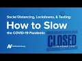 Social Distancing Lockdowns Testing How to Slow the COVID 19 Pandemic