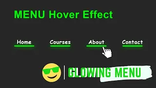 How to make CSS Menu Hover Effects using HTML and CSS CSS Menu Hover Effects