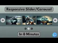 Easiest 8 Minutes HTML CSS GlideJS
