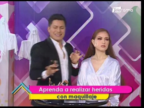 Aprenda a realizar heridas con maquillaje