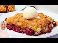 Buttery juicy BLACKBERRY COBBLER Easy recipe