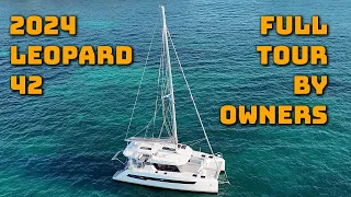 2024 Leopard 42 Full Catamaran Tour (by owners) SV Serenity