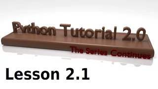 Python Tutorial 2016 Lesson 2 1 - For Loops and time sleep for String Printing