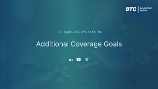 Additional Coverage Goals