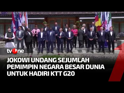 Presiden Jokowi Undang G7 Hadiri KTT G20 di Bali