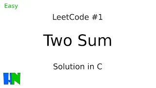Two sum leetcode - 1 harishnote