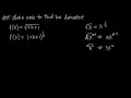 Chain rule combined with power rule KristaKingMath