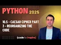 10 5 - Caesar Cipher Part 3