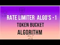 RATE LIMITER TOKEN BUCKET ALGORITHM
