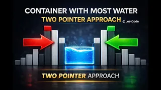 Container With Most Water - Easy Two Pointer Explanation LeetCode Medium