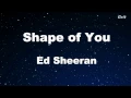 Download Lagu Shape of You - Ed Sheeran Karaoke 【No Guide Melody】 Instrumental