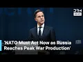 Lagu FULL KEYNOTE SPEECH: NATO Chief Rutte Urges Wartime Mindset as Russia Escalates Aggression | AC1G