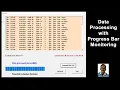 Progress Bar Keep track of data processing progress with the dynamic progress bar Part 41