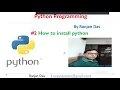 How to Install Python Python Tutorial For Beginners