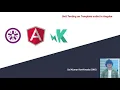 Angular Unit testing - 14 Unit Testing template context Unit Testing on template outlet context