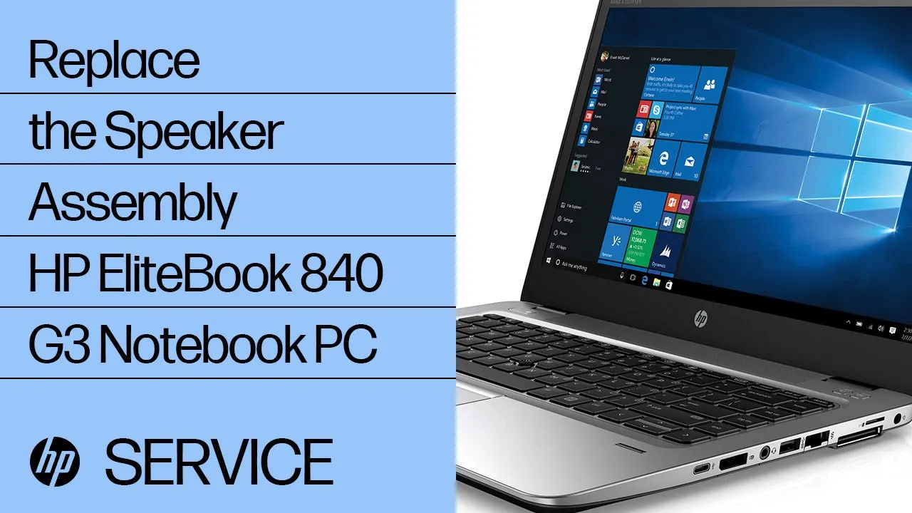 Replace the System Board | HP EliteBook 840 G3 Notebook PC | HP. 