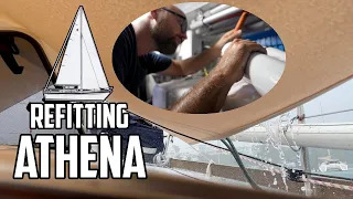 Sail Life – DIY sailboat cover and water maker leak 💦⛵️