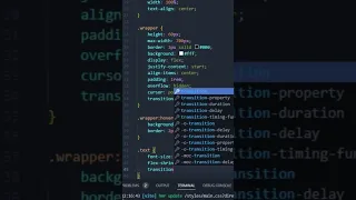 Custom Cursor Text Animation CSS JS