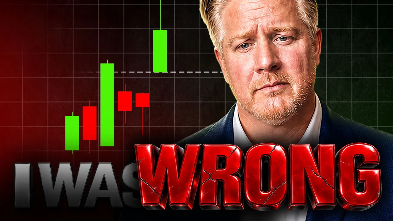 I Was Wrong 🚨 Here is What you need to WATCH