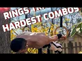 Gymnastic Rings Hardest Combos Training - E and F ELEMENTS