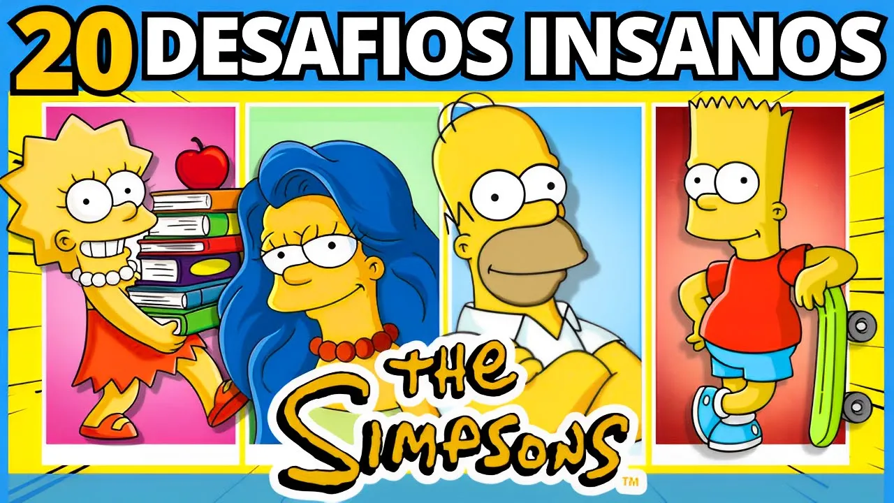 ???????? QUIZ DO OS SIMPSONS | 20 desafios divertidos para testar seus conhecimentos e memória #quiz