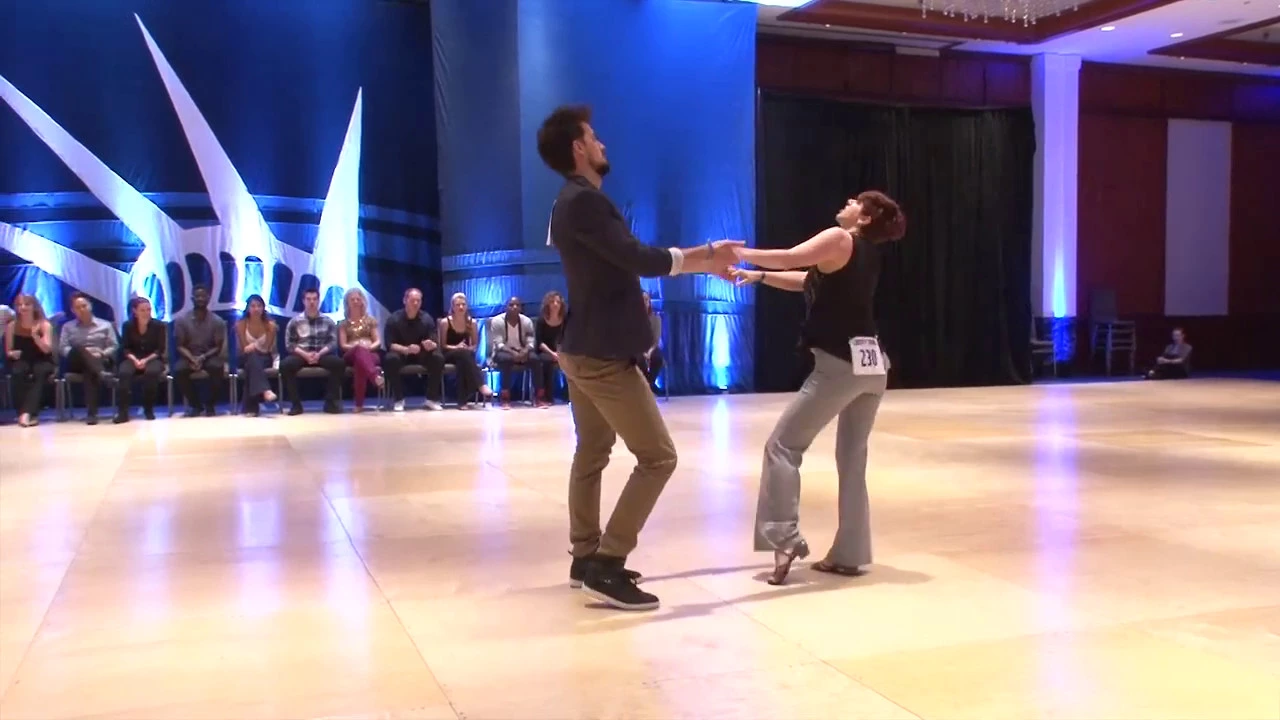 Liberty Swing 2016 All Star Jack & Jill Finals Julien Bec & Stephanie Risser