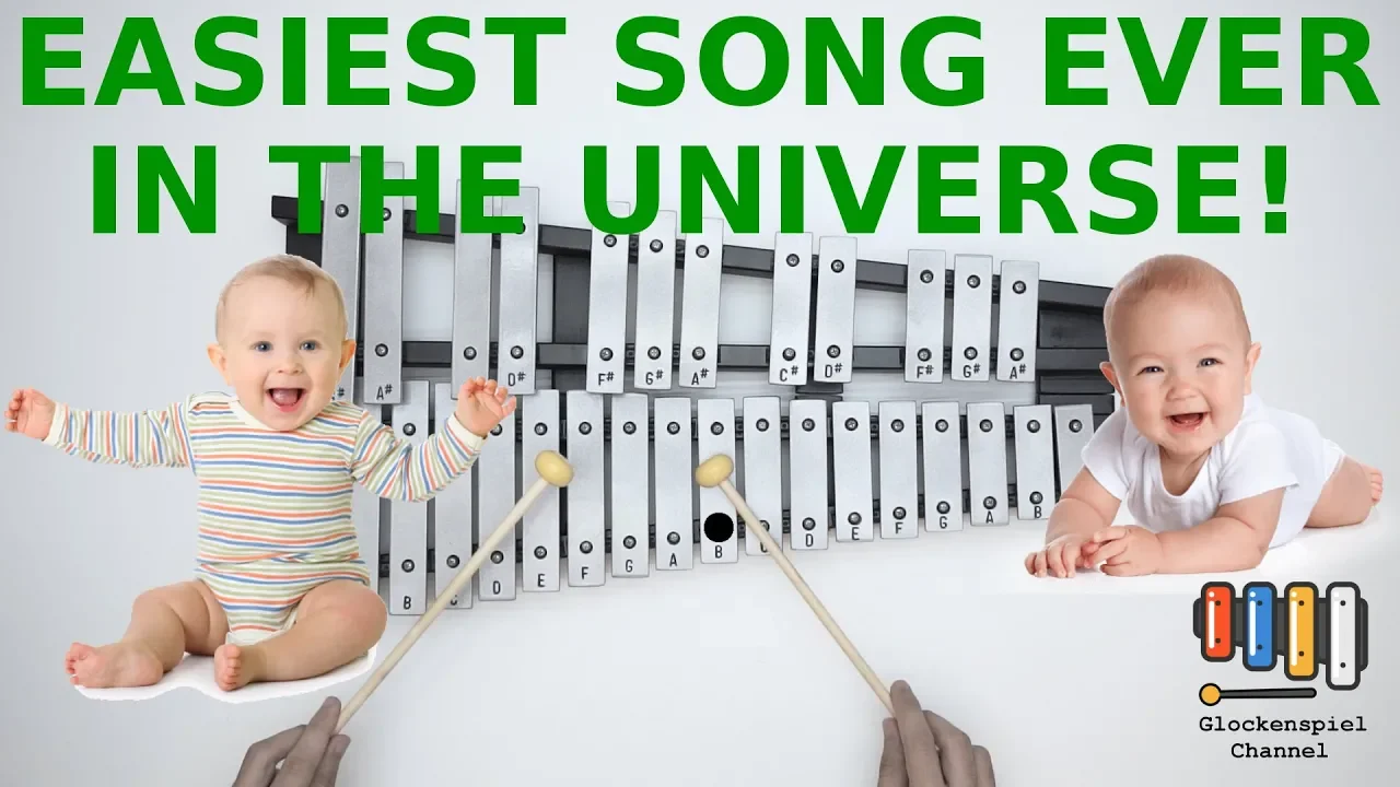 💗💛Bethooven - Ode to Joy         Easisest Song Ever in the Universe on the Glockenspiel! (BELLs) 💗💛