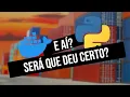 COLOQUEI MINHA APLICACAO PYTHON EM UM DOCKER CONTAINER