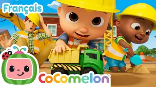 Cody et JJ jouent au chantier | Faire Danser Bébé | CoComelon en Français | Chansons pour bébés