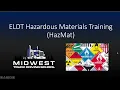 Hazardous Materials Endorsement HazMat Training CDL CLP H Endorsement Course