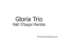 Download Lagu Gloria Trio – Hati S'bagai Hamba (Music Sheets, Chords, \u0026 Lyrics)