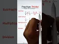 Fraction Tricks