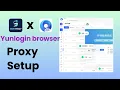 Yunlogin browser configuration Swiftproxy residential proxy tutorial Easily unblock global content