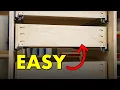 How To Build DIY Cabinet Drawer Boxes \u0026 Install Slides
