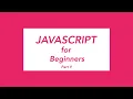 JavaScript Tutorial for Beginners Functions Types of Functions Part 9