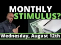 NEW Second Stimulus Check Update Aug 12th Stimulus Package Unemployment Benefits