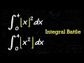 Integral Battle With Floor Functions