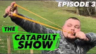 THE CATAPULT SHOW - Ep3 - with GAMEKEEPER JOHN, SURVIVAL CATAPULT, SHOOTING, HUNTING,