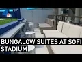 Inside SoFi Stadium Bungalow Suites NBCLA