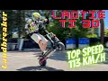 LAOTIE Ti30 LANDBREAKER 5600W - TUNING TOP SPEED TEST