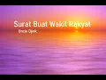 Download Lagu Surat Buat Wakil Rakyat Reggae Version | Uncle Djink Cover (Lirik)