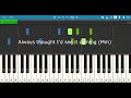 Don't Wanna - Haim - with lyrics (Piano Accompaniment Tutorial / Karaoke)