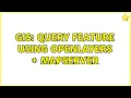 GIS Query Feature using OpenLayers MapServer