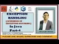 Core Java Exception Handling Part-4 Core Java Tutorial